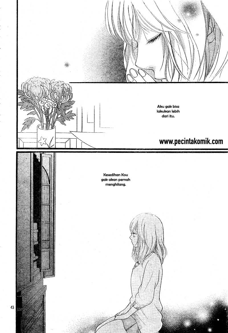 Ao Haru Ride Chapter 24 - halaman 42