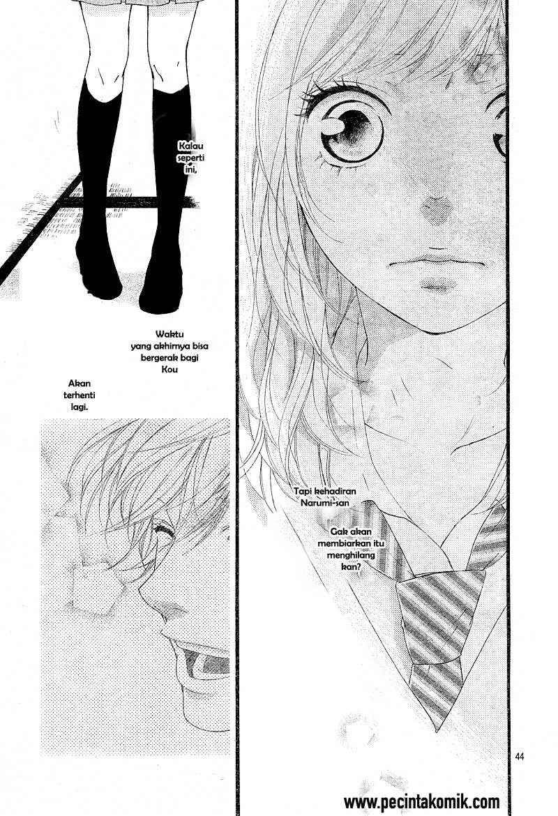 Ao Haru Ride Chapter 24 - halaman 43