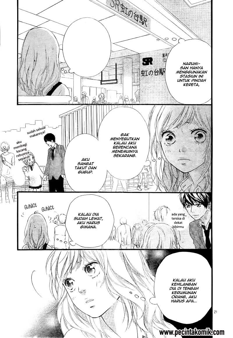 Ao Haru Ride Chapter 25 - halaman 22