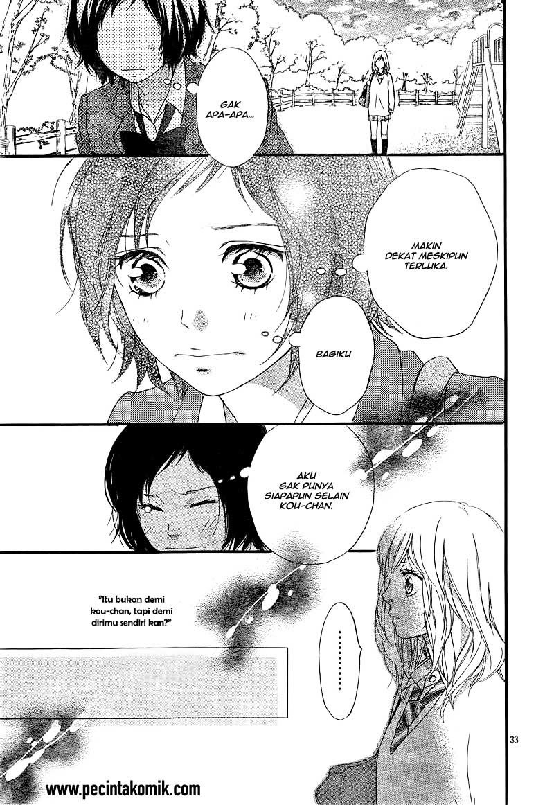 Ao Haru Ride Chapter 25 - halaman 34