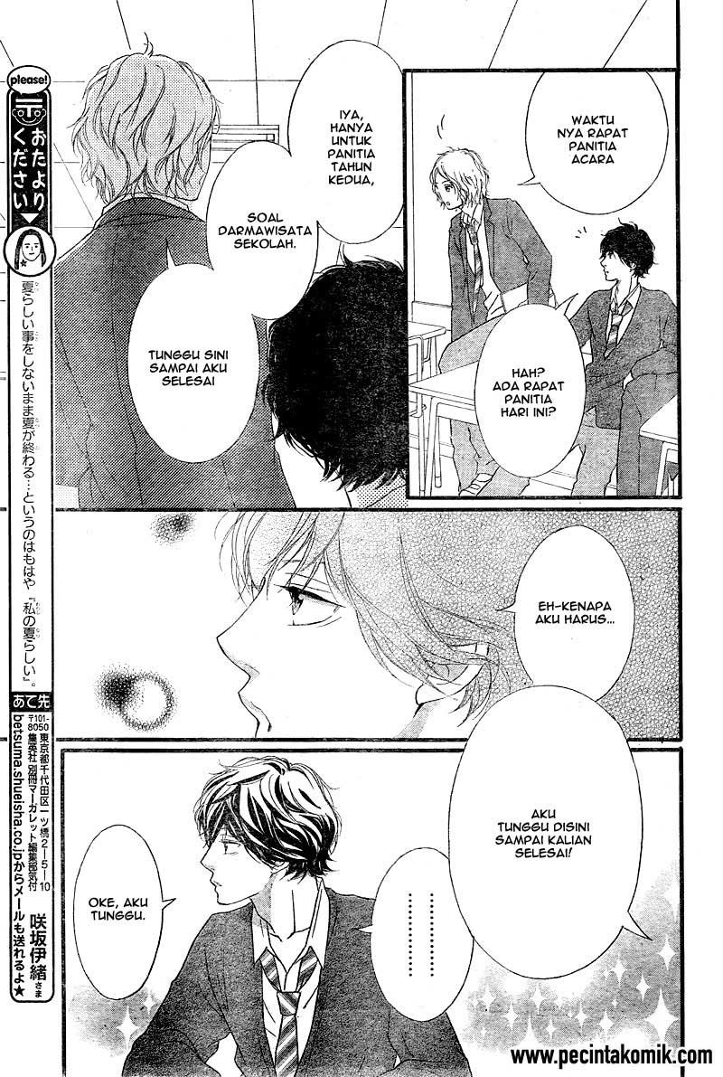 Ao Haru Ride Chapter 32 - halaman 40