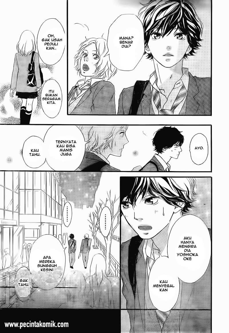 Ao Haru Ride Chapter 34 - halaman 19
