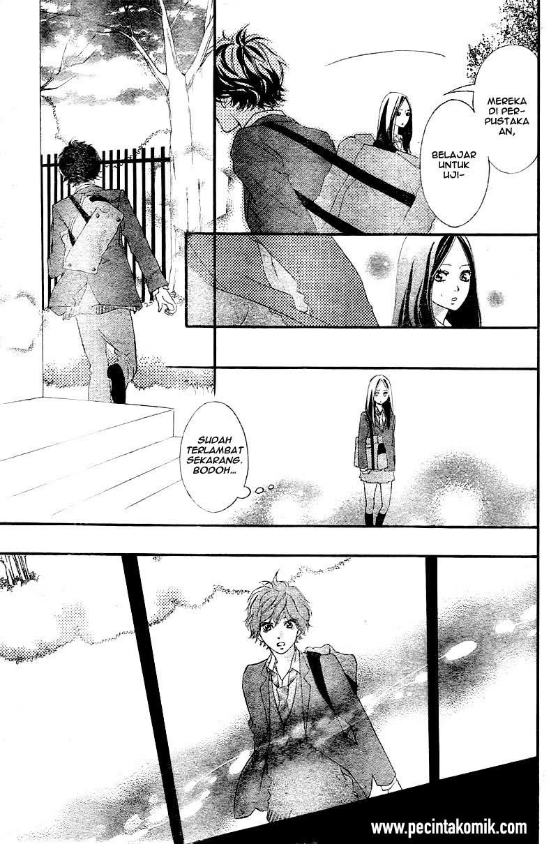 Ao Haru Ride Chapter 34 - halaman 33