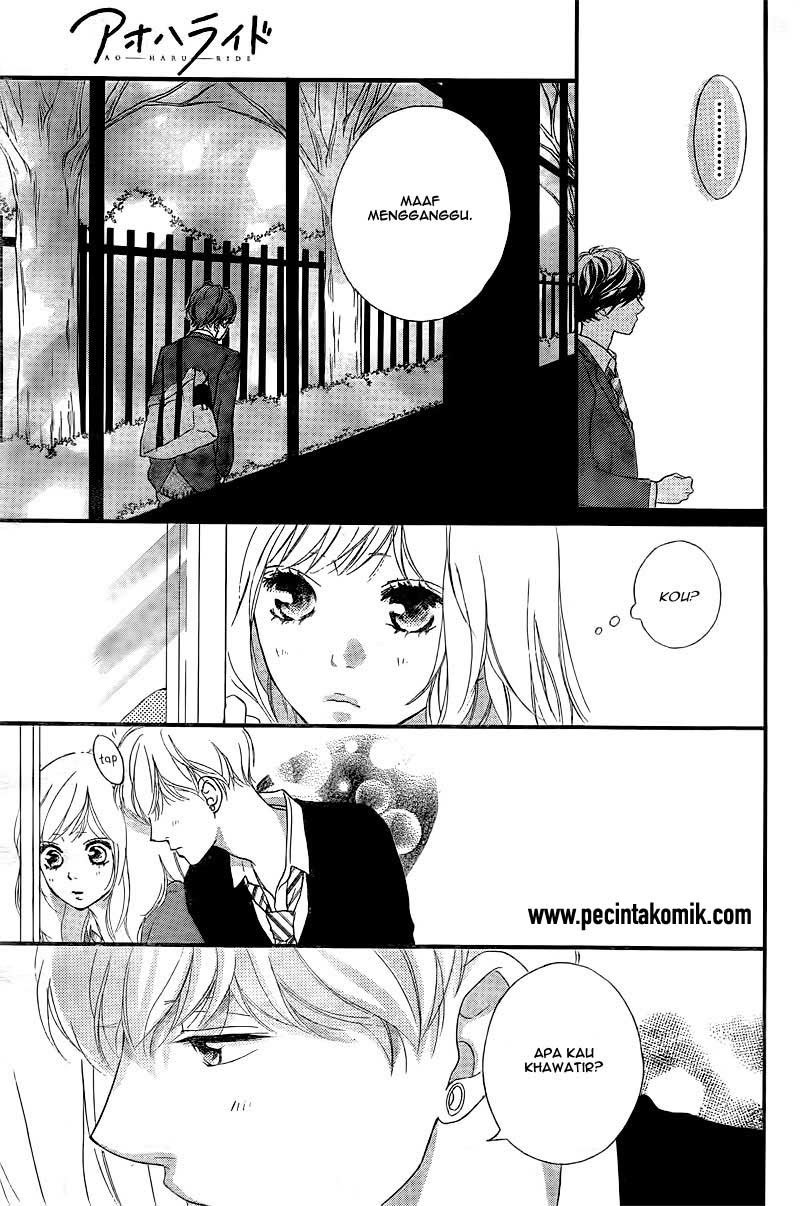 Ao Haru Ride Chapter 34 - halaman 39