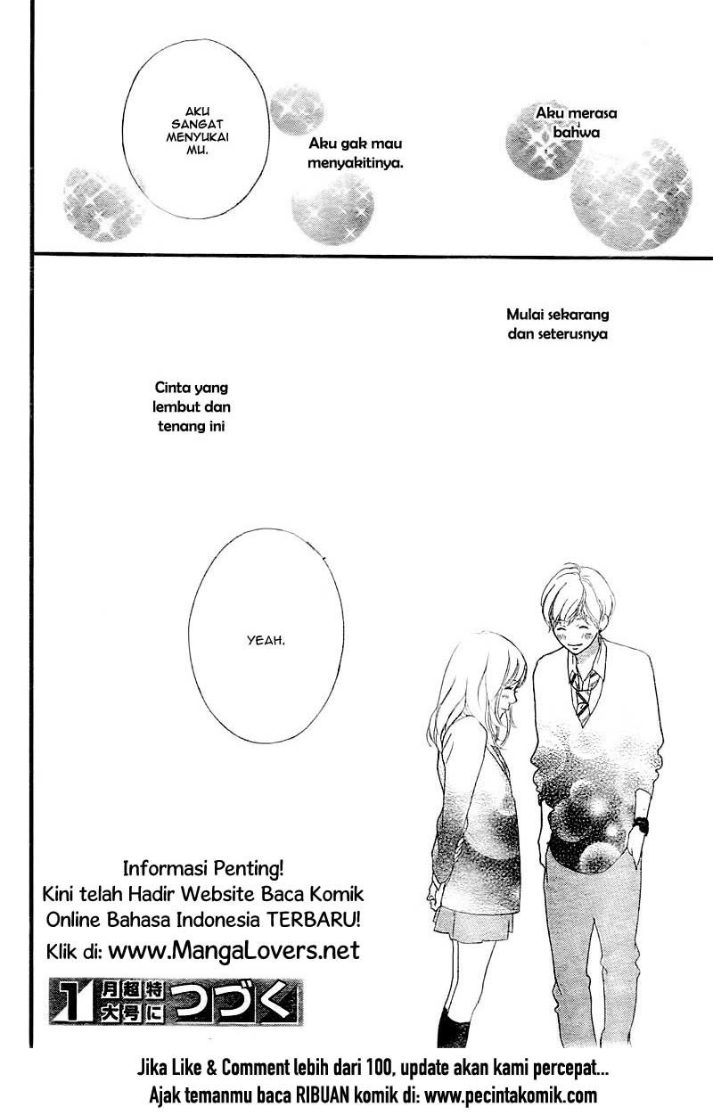 Ao Haru Ride Chapter 34 - halaman 44