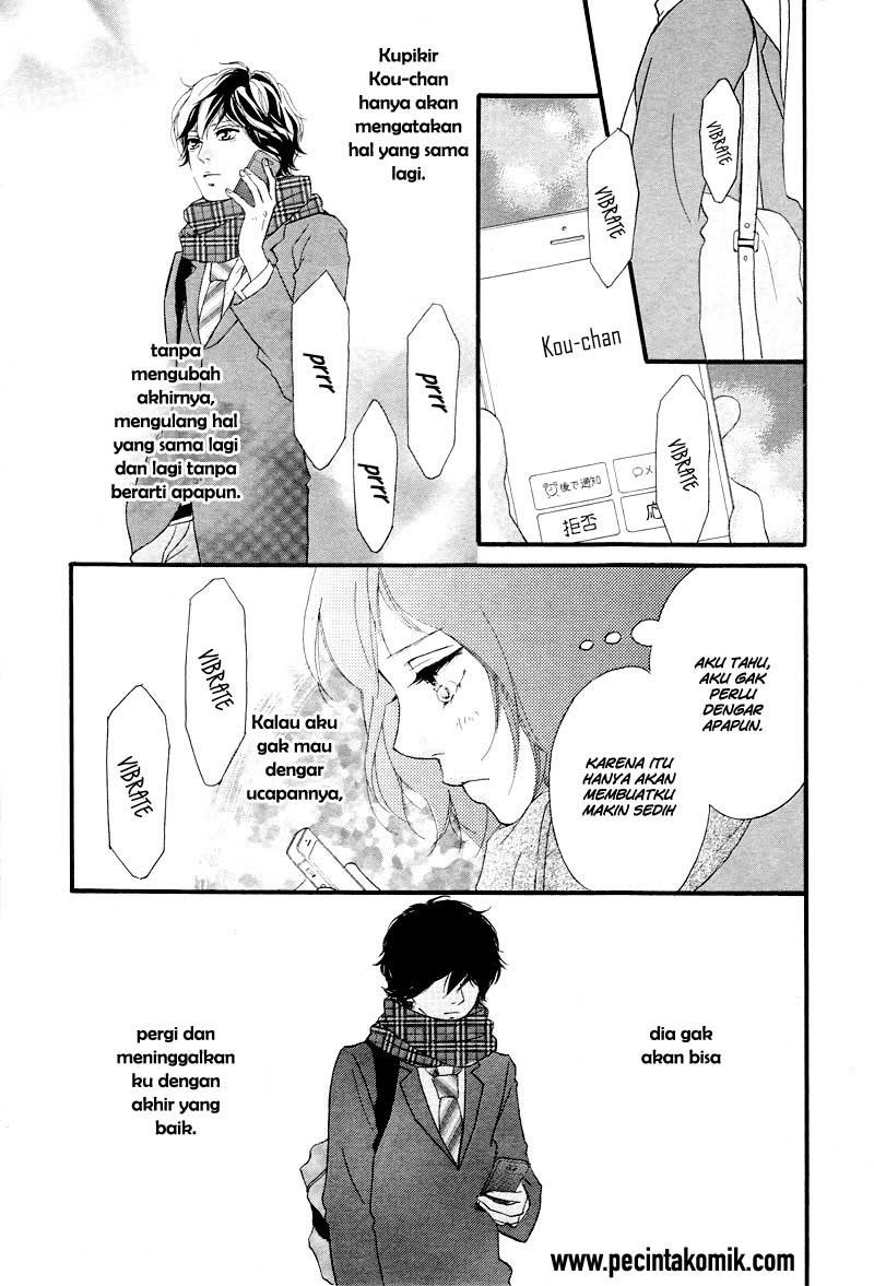 Ao Haru Ride Chapter 35 - halaman 22
