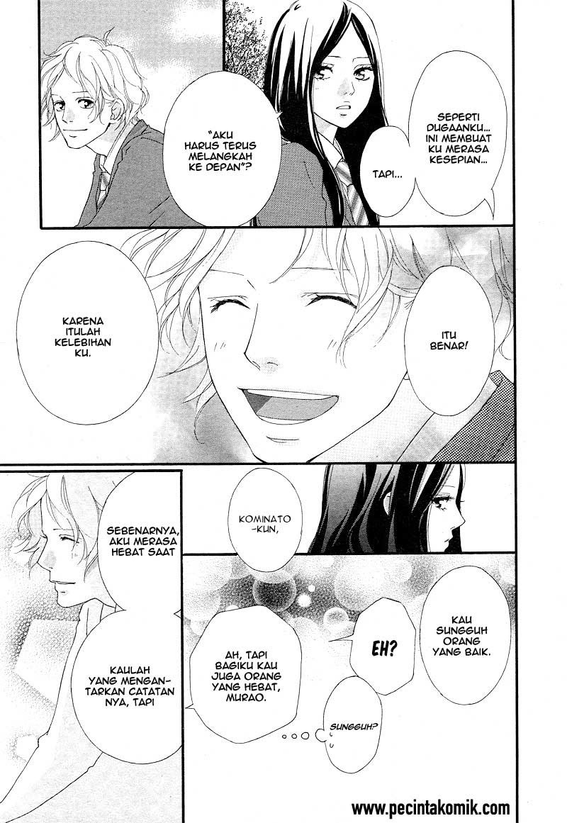 Ao Haru Ride Chapter 42 - halaman 19
