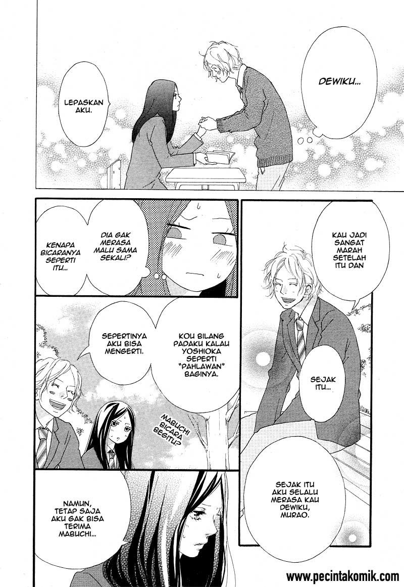 Ao Haru Ride Chapter 42 - halaman 22