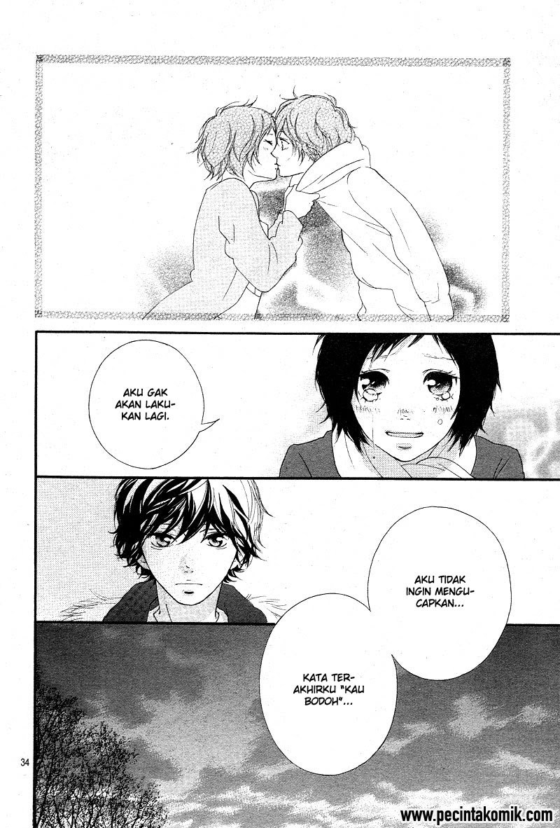 Ao Haru Ride Chapter 43 - halaman 34
