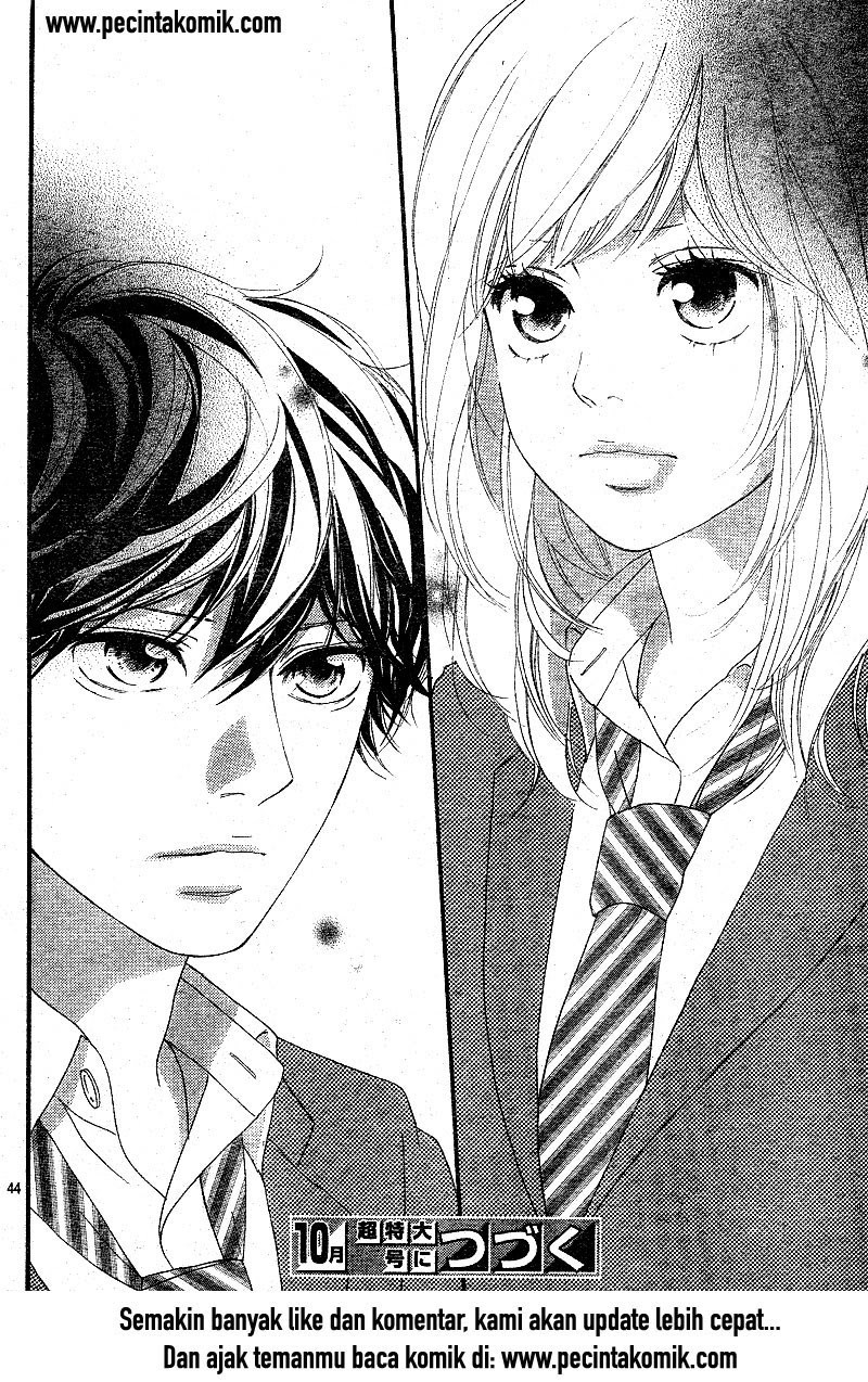 Ao Haru Ride Chapter 43 - halaman 44