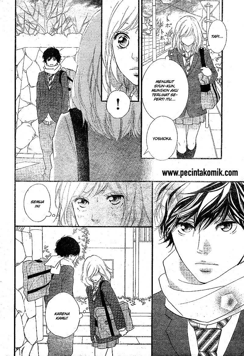 Ao Haru Ride Chapter 44 - halaman 33