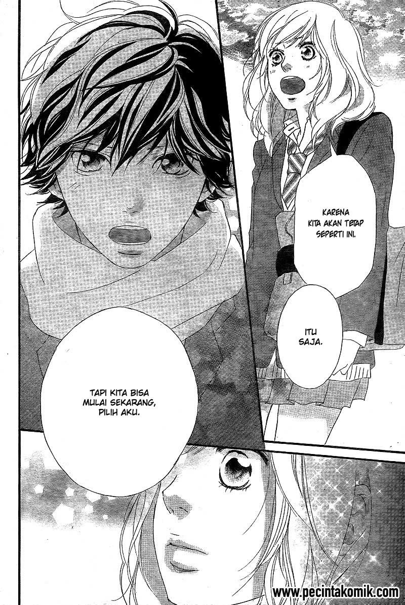 Ao Haru Ride Chapter 44 - halaman 37