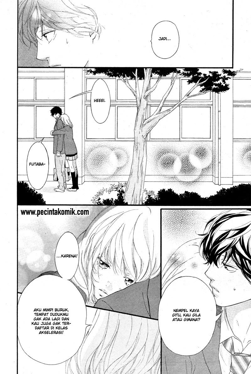 Ao Haru Ride Chapter 49 - halaman 18