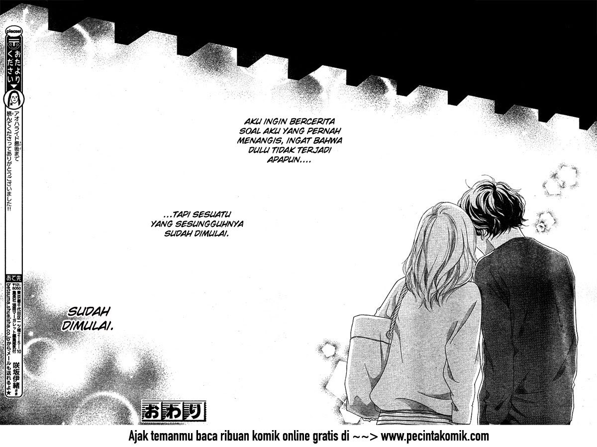 Ao Haru Ride Chapter 49 - halaman 42