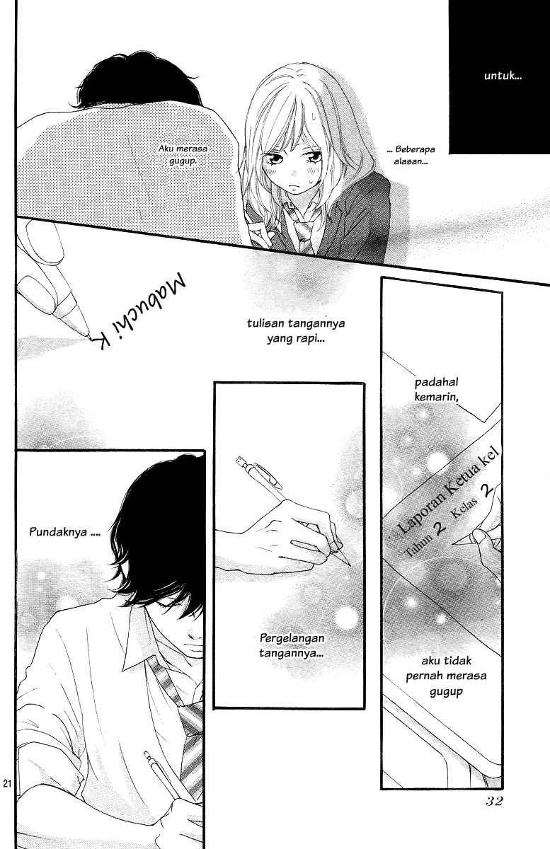 Ao Haru Ride Chapter 8 - halaman 21