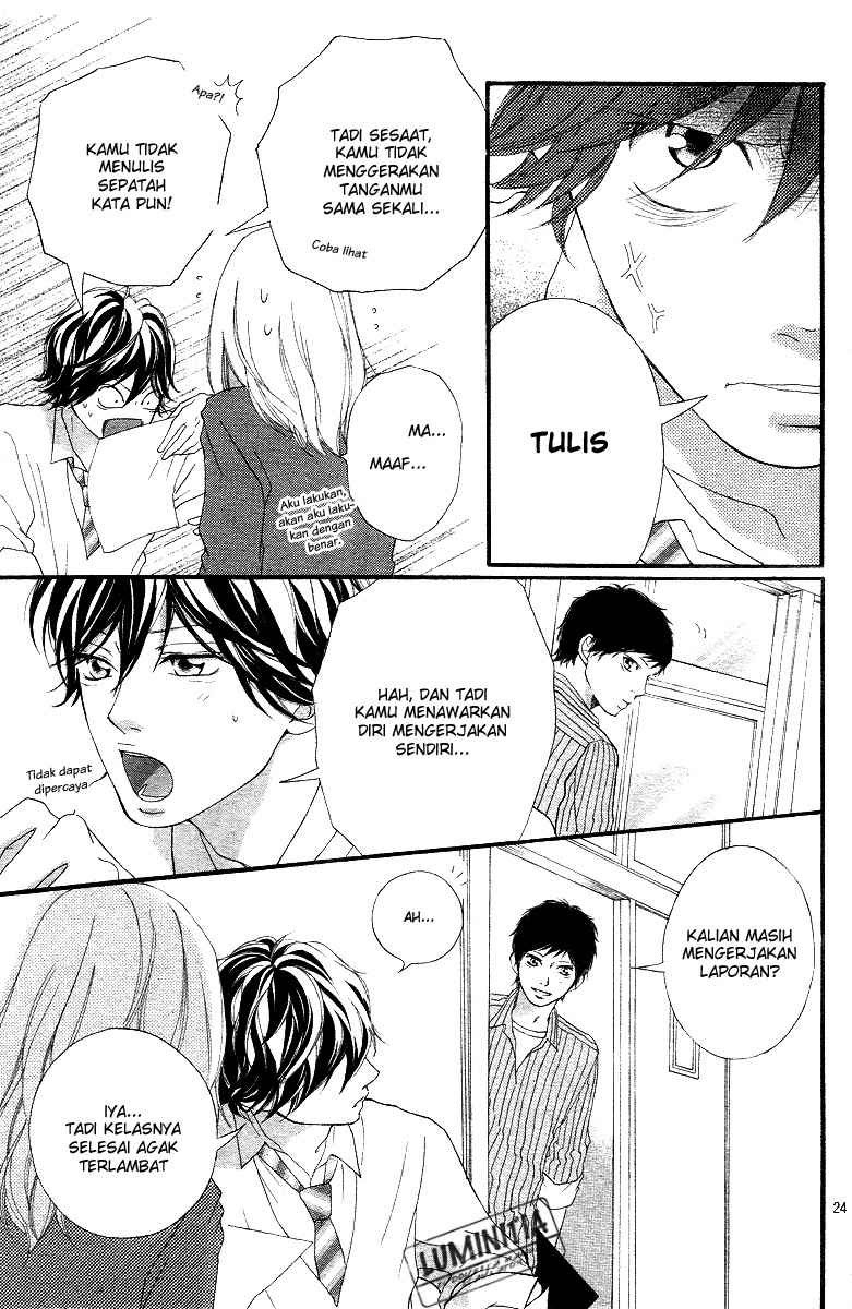 Ao Haru Ride Chapter 8 - halaman 24