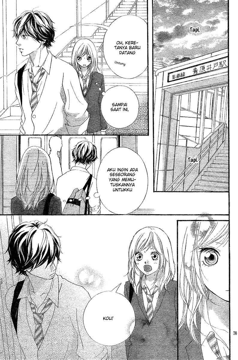 Ao Haru Ride Chapter 8 - halaman 38