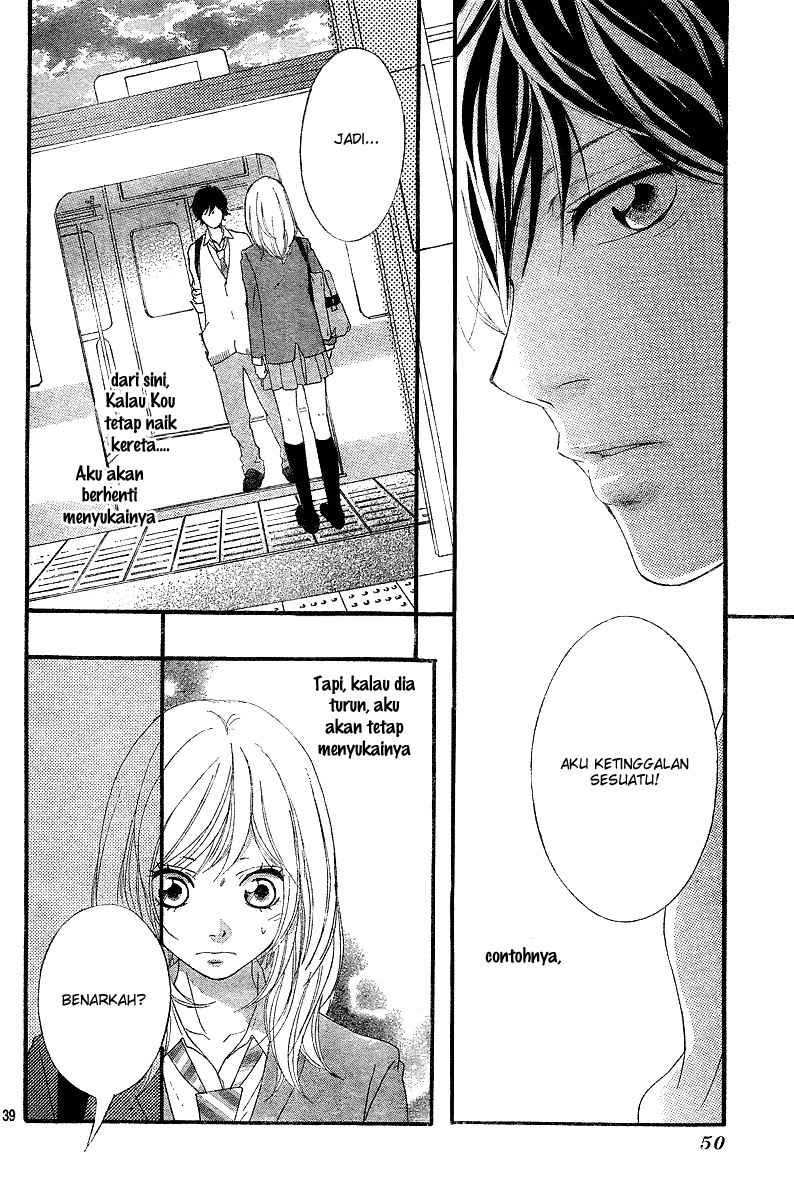 Ao Haru Ride Chapter 8 - halaman 39