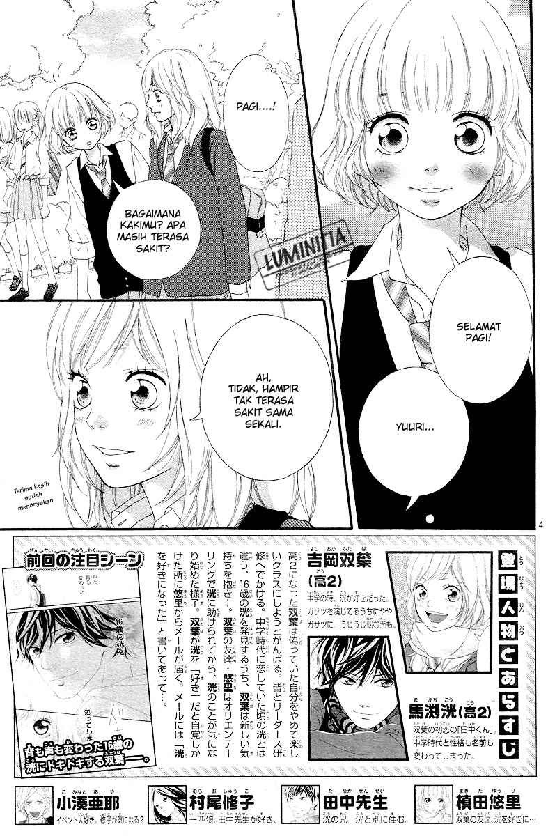 Ao Haru Ride Chapter 8 - halaman 4