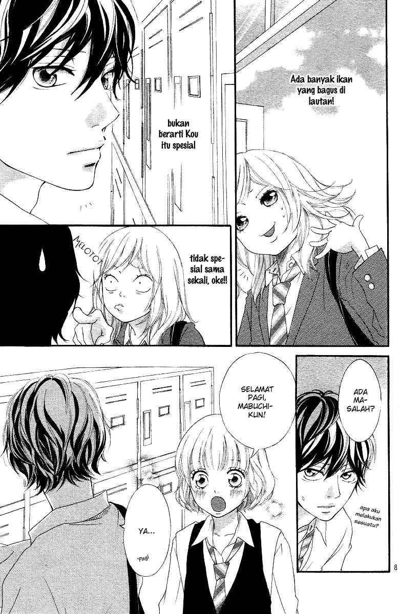 Ao Haru Ride Chapter 8 - halaman 8