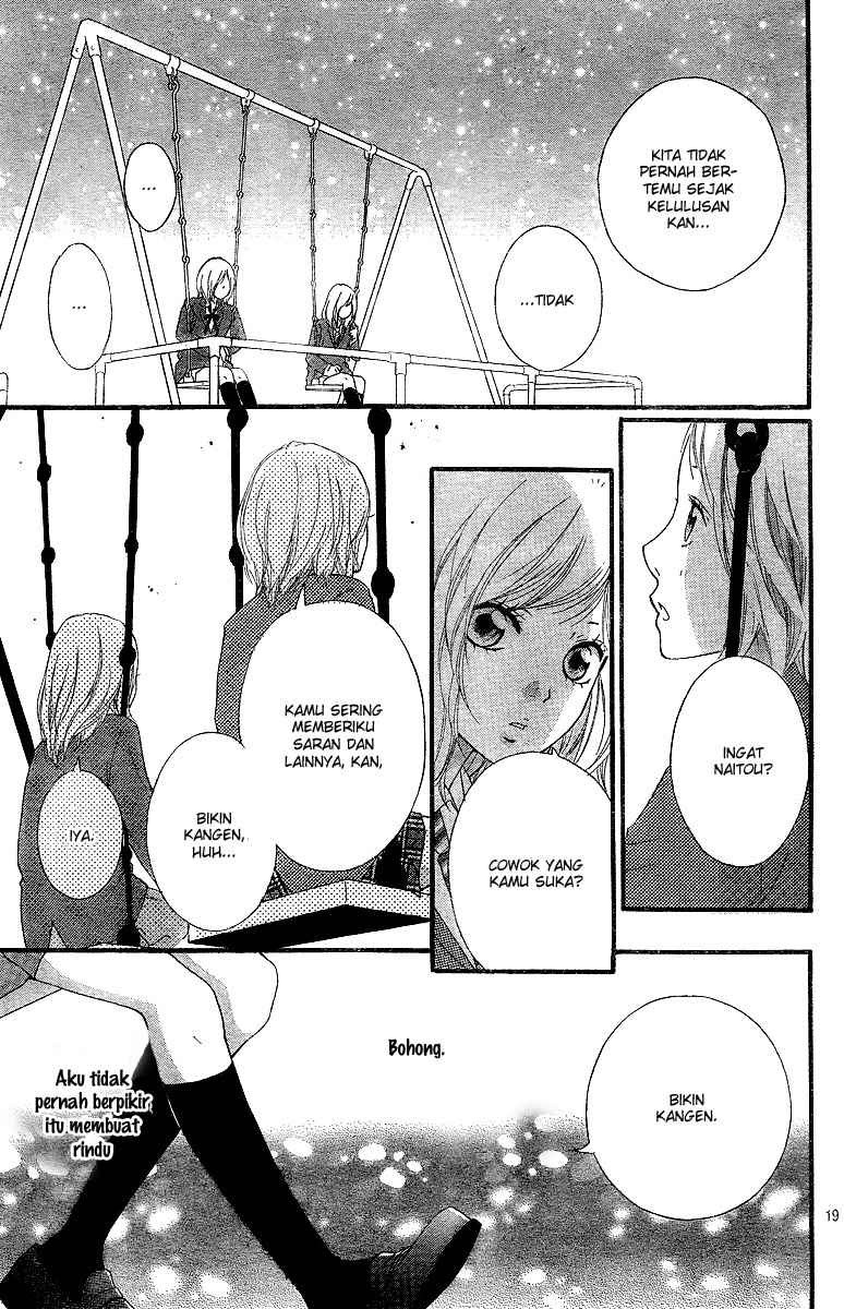 Ao Haru Ride Chapter 9 - halaman 21