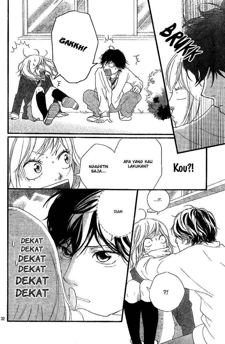 Ao Haru Ride Chapter 9 - halaman 34