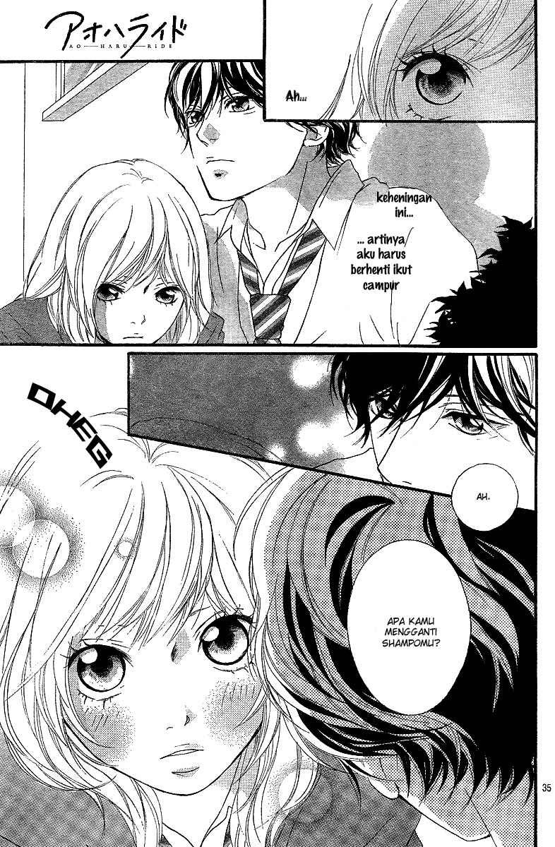 Ao Haru Ride Chapter 9 - halaman 37