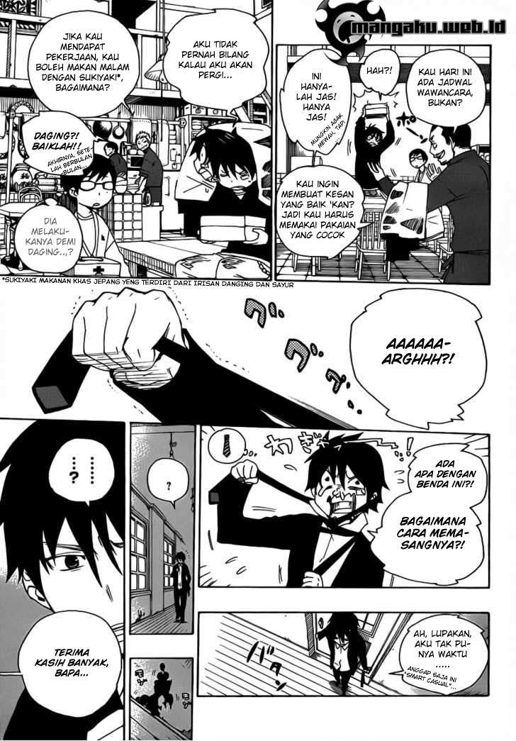 Ao no Exorcist Chapter 1 - halaman 11