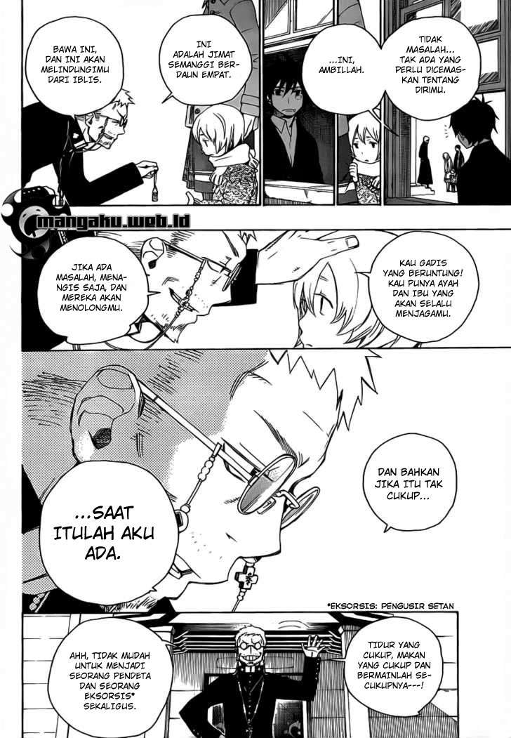 Ao no Exorcist Chapter 1 - halaman 12