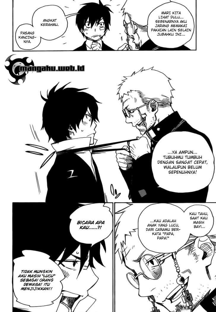 Ao no Exorcist Chapter 1 - halaman 14
