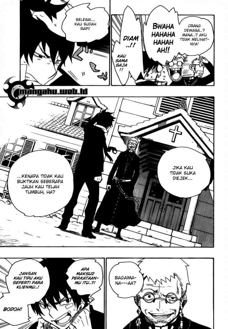 Ao no Exorcist Chapter 1 - halaman 15