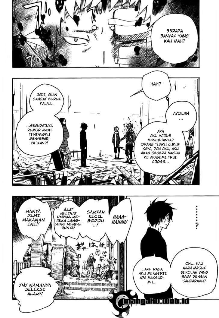 Ao no Exorcist Chapter 1 - halaman 20