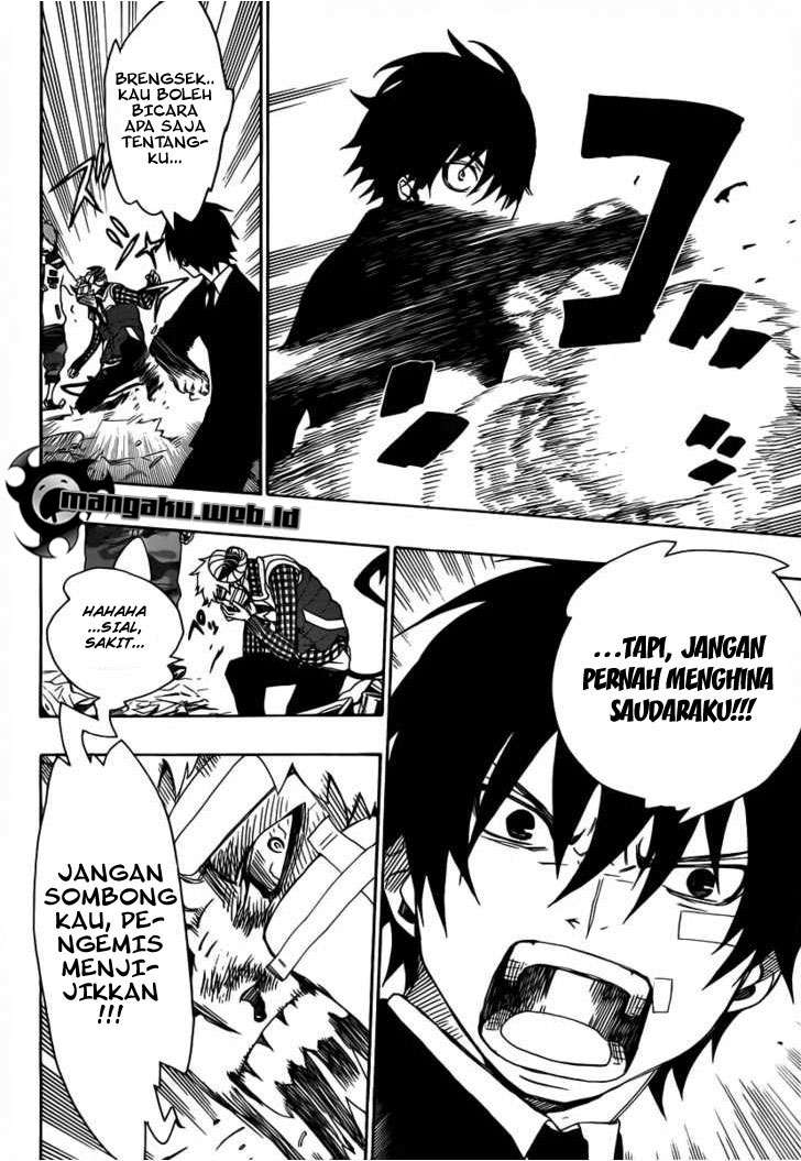 Ao no Exorcist Chapter 1 - halaman 22