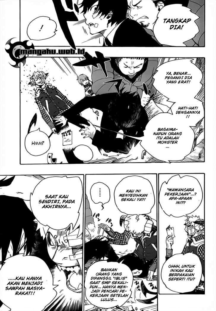 Ao no Exorcist Chapter 1 - halaman 23