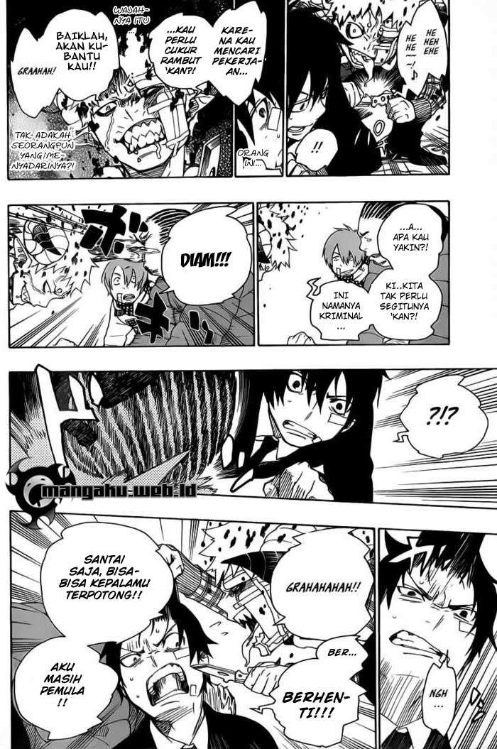 Ao no Exorcist Chapter 1 - halaman 24
