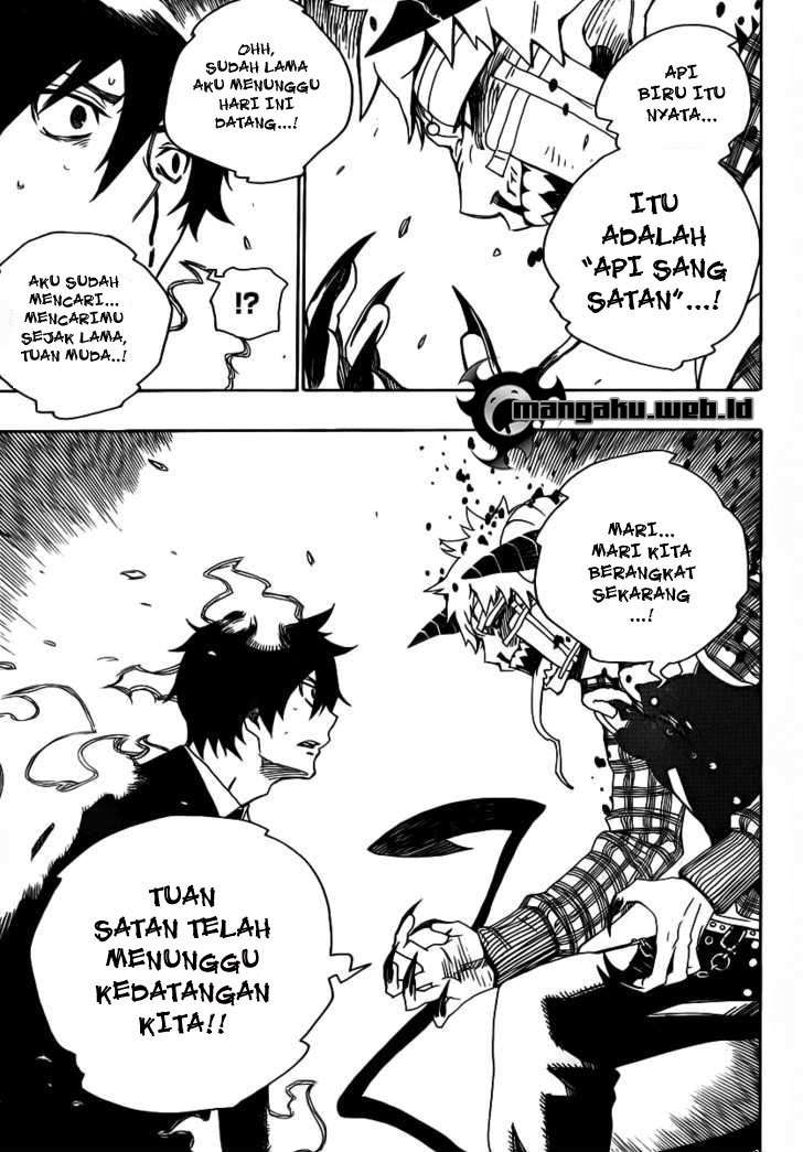 Ao no Exorcist Chapter 1 - halaman 27