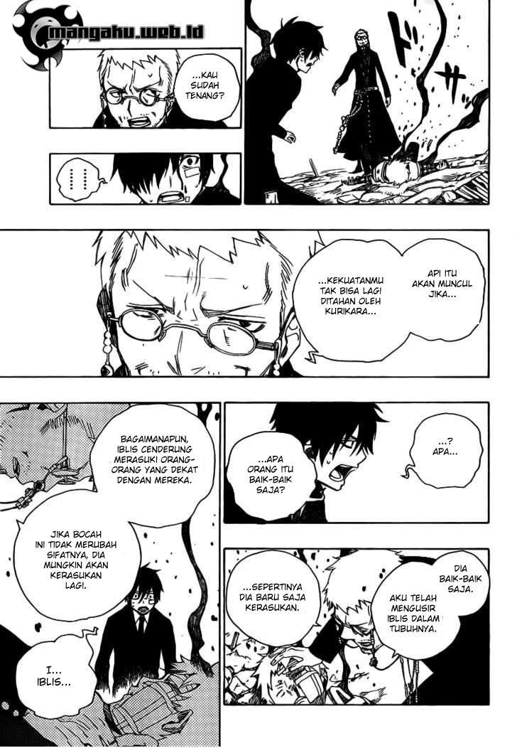 Ao no Exorcist Chapter 1 - halaman 31