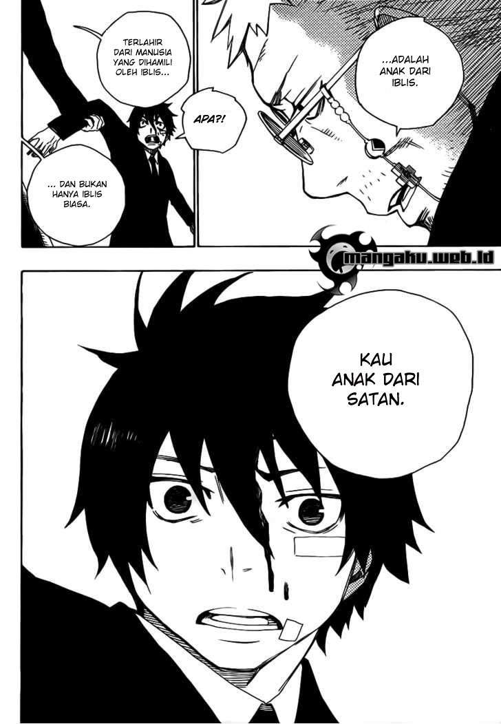 Ao no Exorcist Chapter 1 - halaman 34