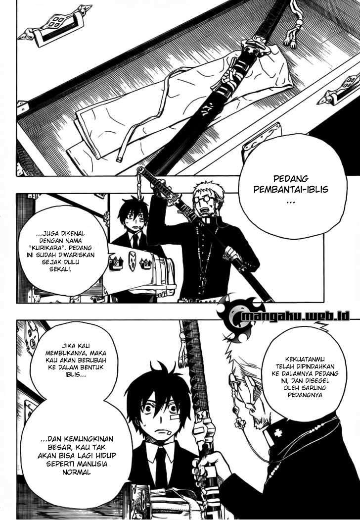 Ao no Exorcist Chapter 1 - halaman 36
