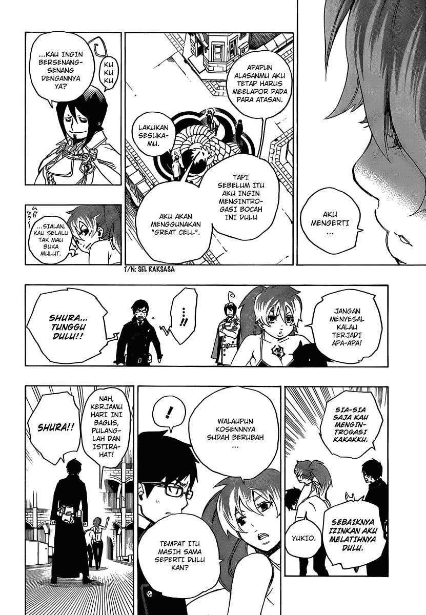 Ao no Exorcist Chapter 10 - halaman 11