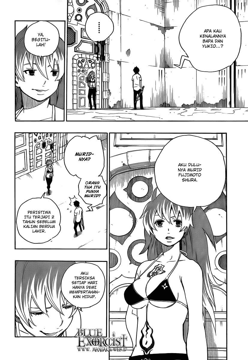 Ao no Exorcist Chapter 10 - halaman 13