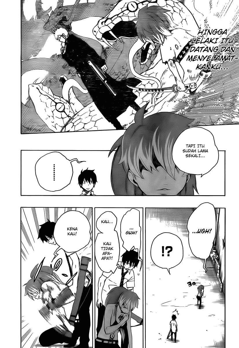 Ao no Exorcist Chapter 10 - halaman 14