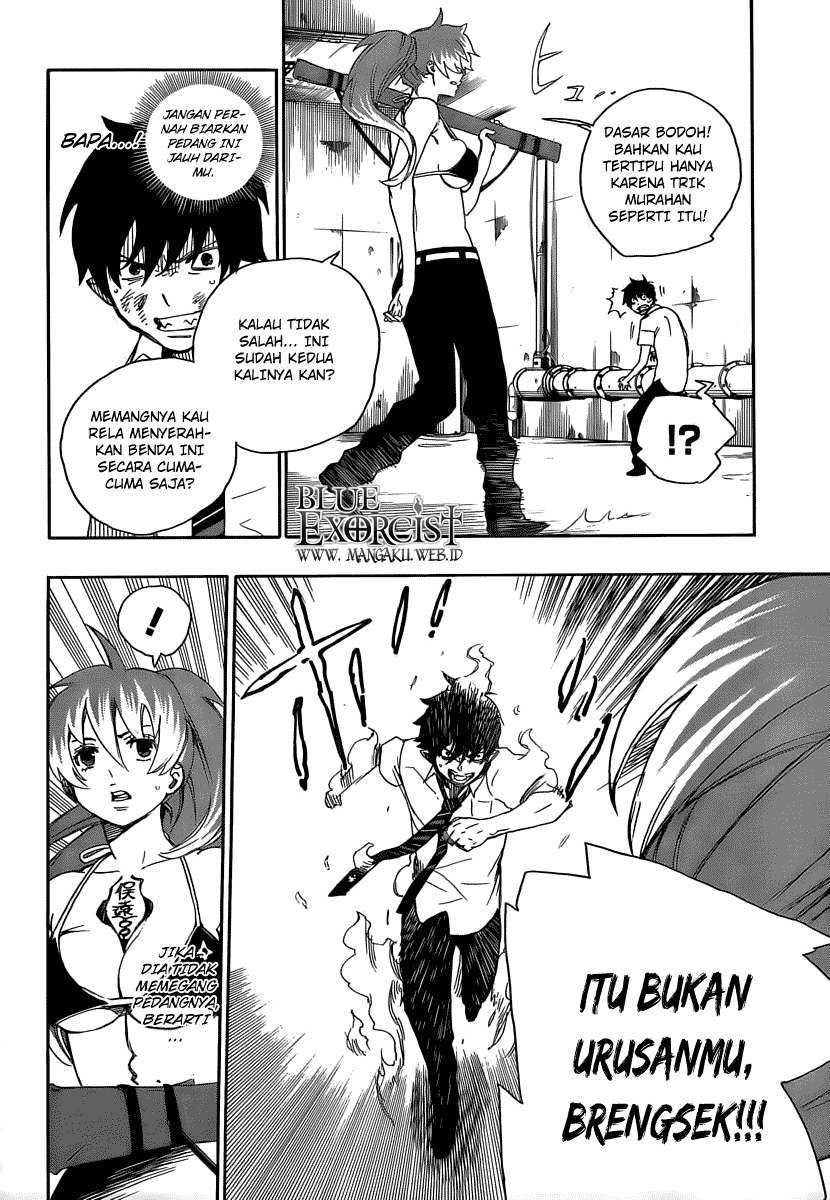 Ao no Exorcist Chapter 10 - halaman 15