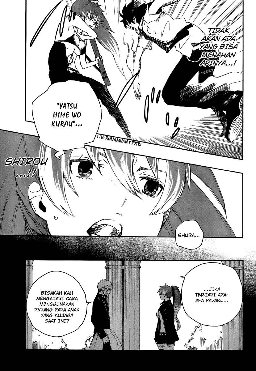 Ao no Exorcist Chapter 10 - halaman 16