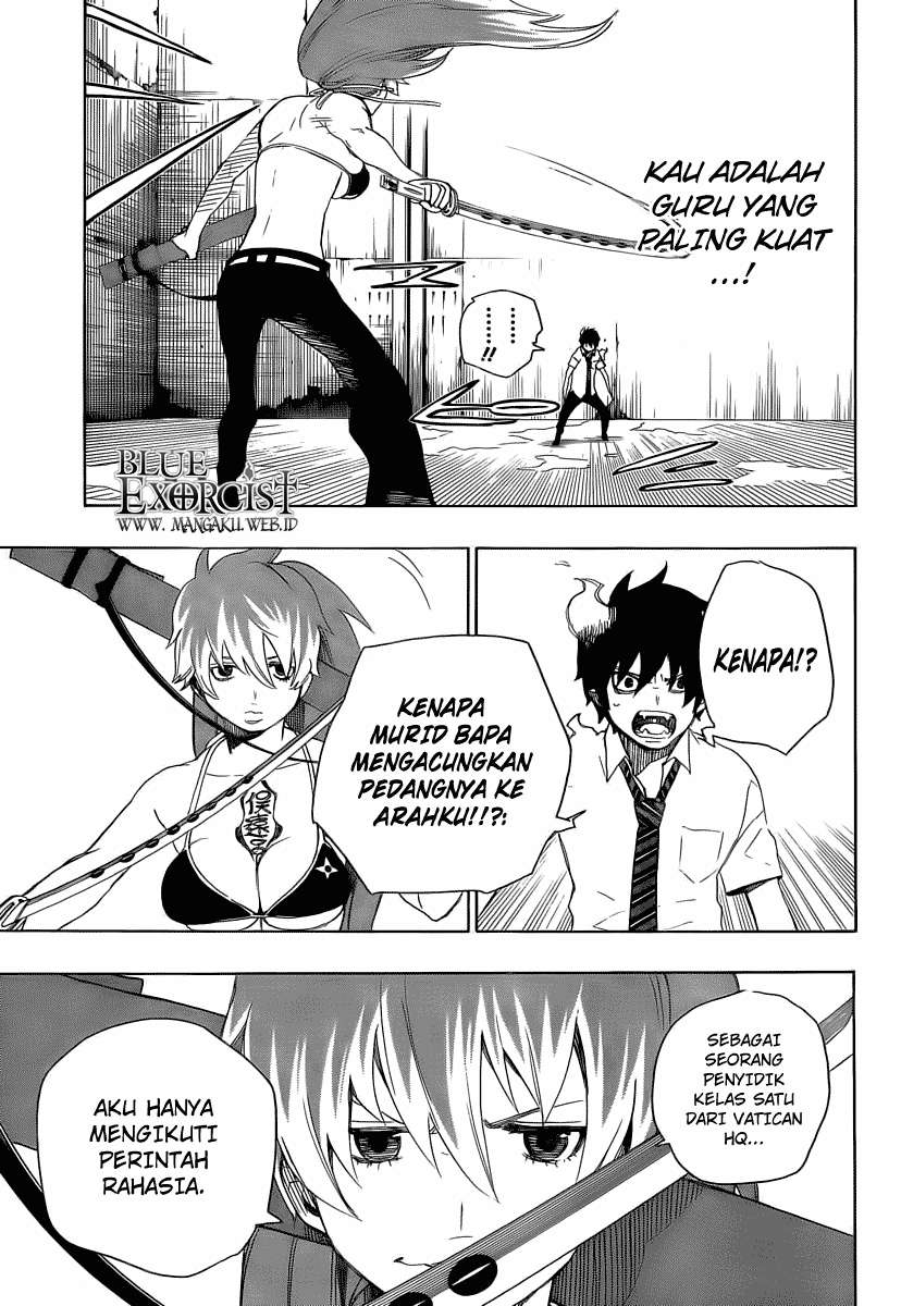 Ao no Exorcist Chapter 10 - halaman 20