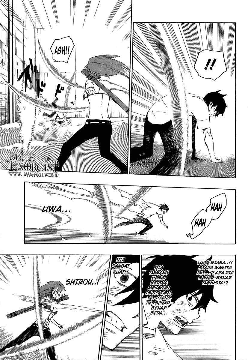 Ao no Exorcist Chapter 10 - halaman 24