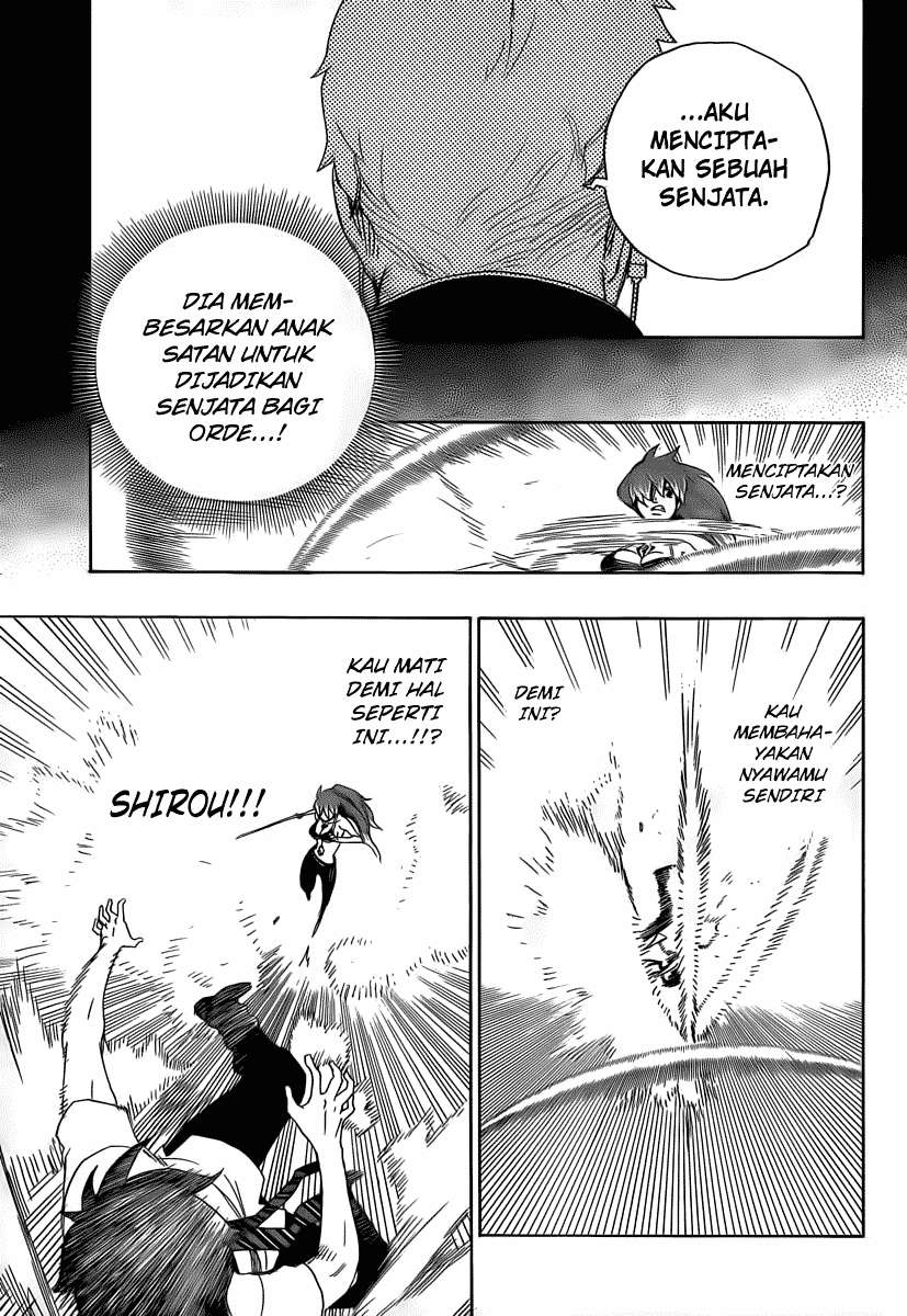 Ao no Exorcist Chapter 10 - halaman 26