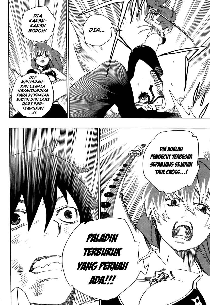 Ao no Exorcist Chapter 10 - halaman 27