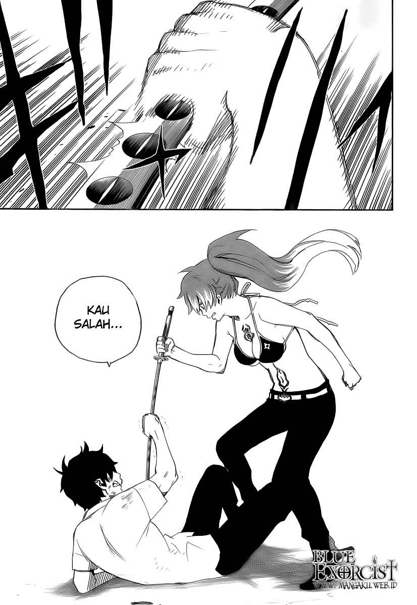 Ao no Exorcist Chapter 10 - halaman 28