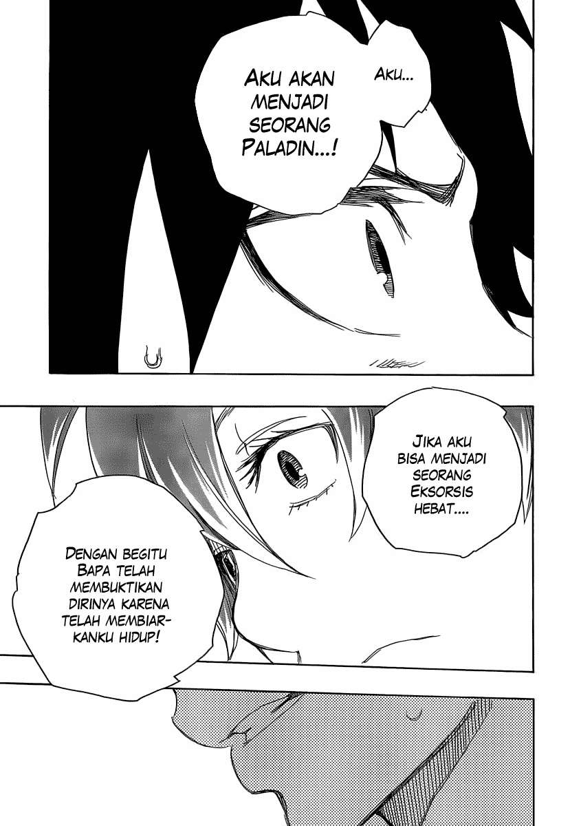 Ao no Exorcist Chapter 10 - halaman 30
